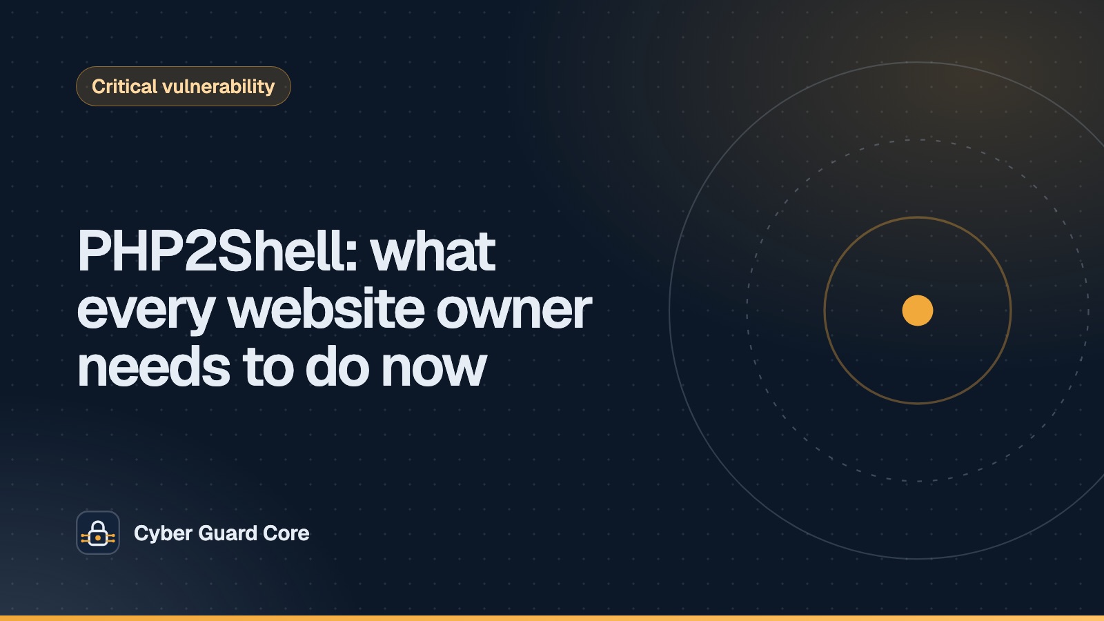 PHP2Shell: what every website owner needs to do now